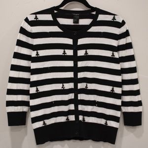 ANN TAYLOR Striped Sweater